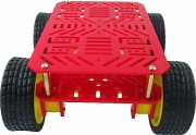 4 Wheel Drive Simple Robot Base Kit