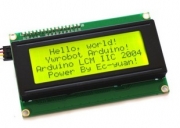 LCD Display Yellow 2004 (20x4) IIC, I2C, TWI